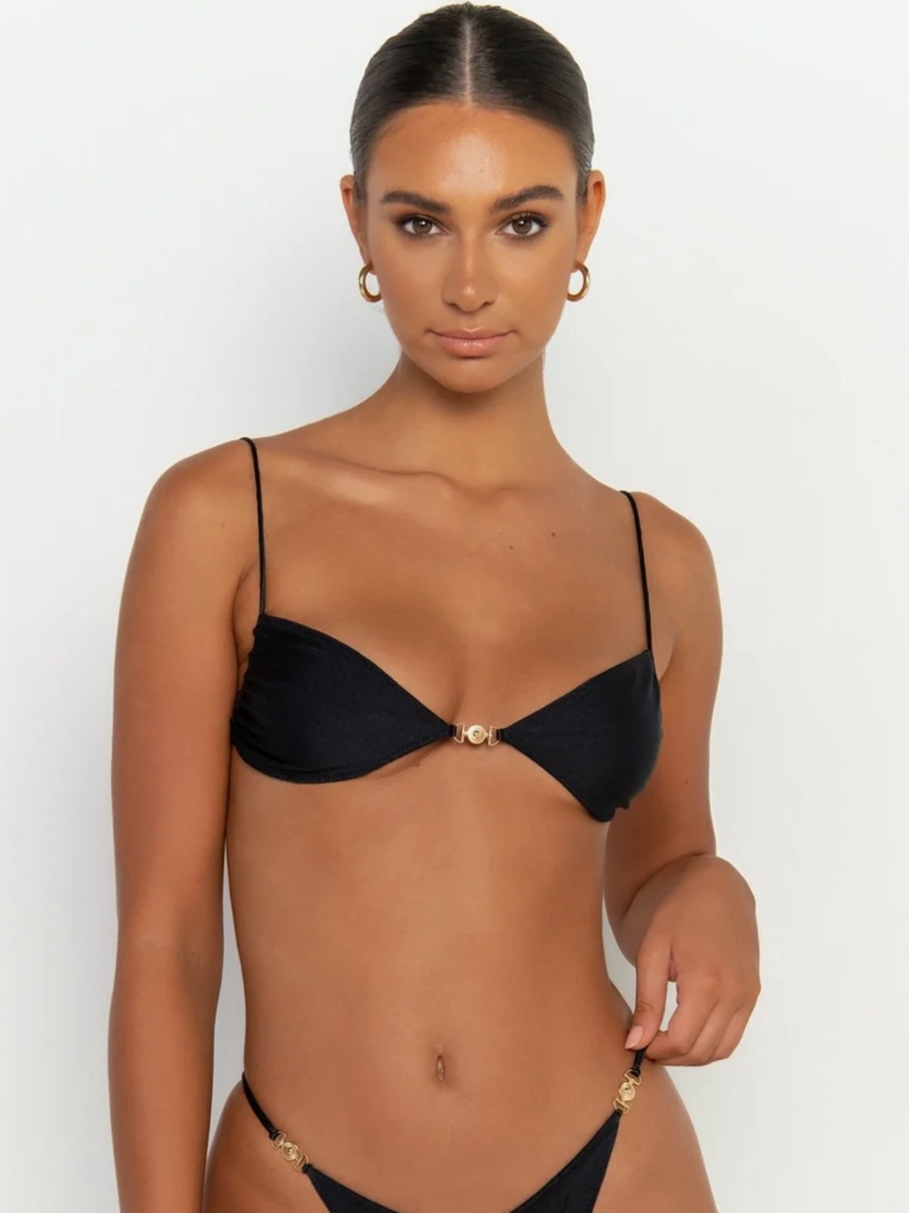Sommer Swim Black Bikini Top - Picture 2 of 6